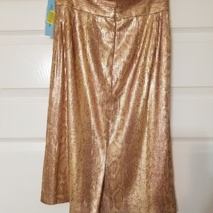 Gold Sequin Skirt